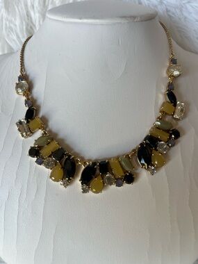 kate spade Gold-Tone Necklace with Yellow, Black and Clear Stones